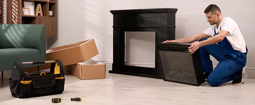 Old Rusted Metal Fireplace Repair And Replacement in Waipahu, HI
